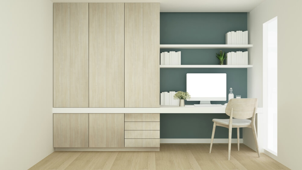home closet convert into office diy home project stay home